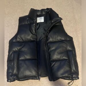Hollister puff vest